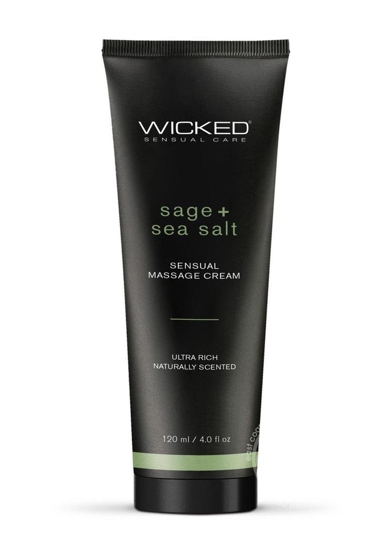 Wicked Sensual Massage Cream - Sage & Sea Salt