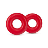 Stay Hard - Donut Rings Oversized - Red