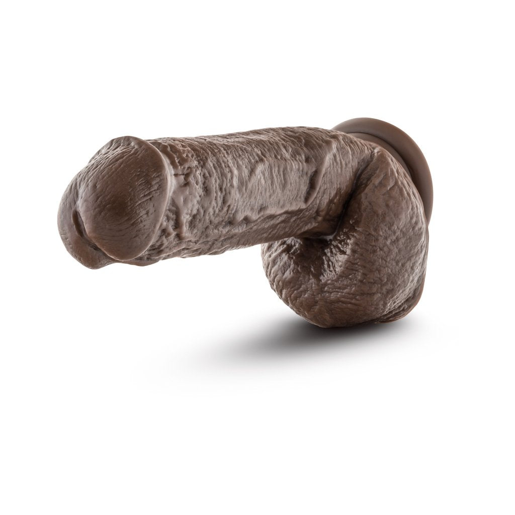 Dr. Skin - Mr. D 8.5in Dildo with Suction Cup - Chocolate