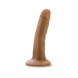 Dr. Skin Silicone - Dr. Lucas - 5 in Dong with Suction Cup - Mocha