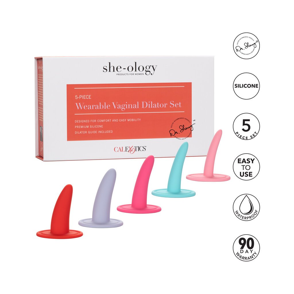 She-ology 5-piece Wearable Vaginal Dilator Set