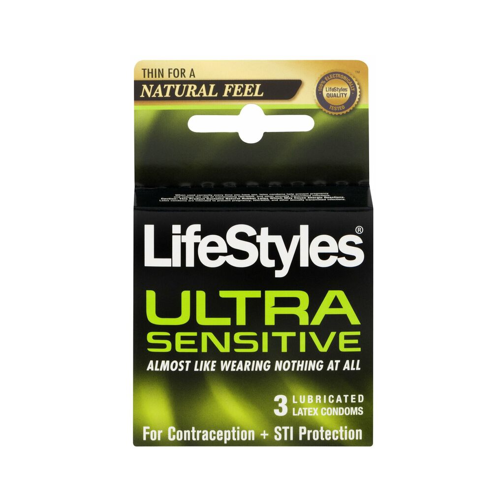 Lifestyles Ultra Sensitive - Pack of 3